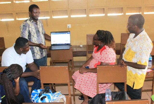 Tamale OLA Cathedral Goes Digital, Editorial Committee Trained In The Use Of New Digital Management System