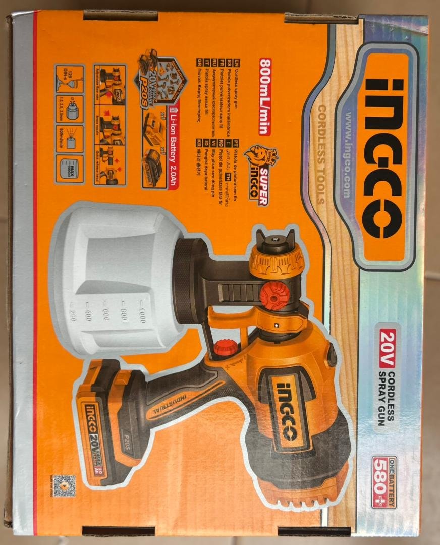 CORDLESS SPRAY GUN