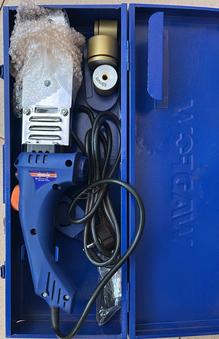 Plastic tube welding tools