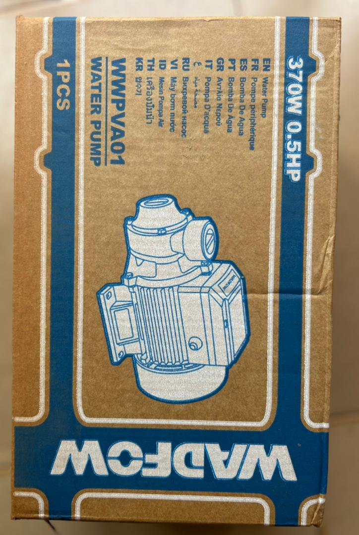 Water pump 0.5HP